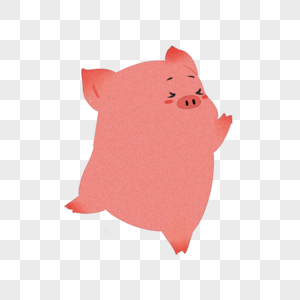 跳舞的猪形象图片