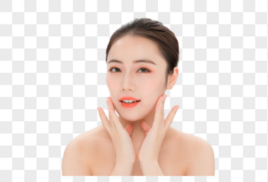 无底美女元素素材