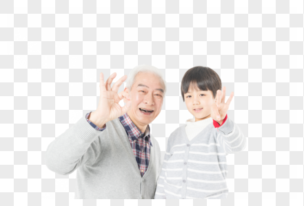 爷孙爷爷图片