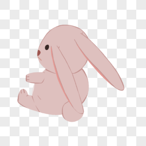 兔子玩具小白兔高清图片