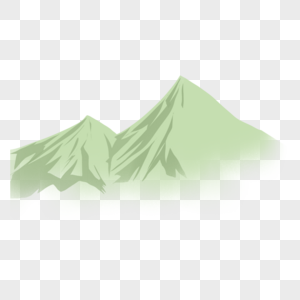 绿色大山ps山景素材高清图片