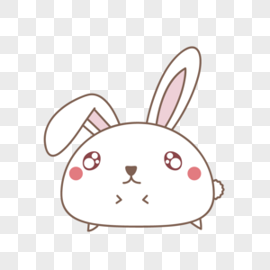 中秋节小兔子吃月饼图片