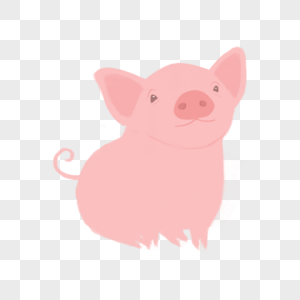 猪形象拜年的猪高清图片