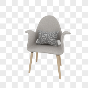 椅子木架布椅子高清图片