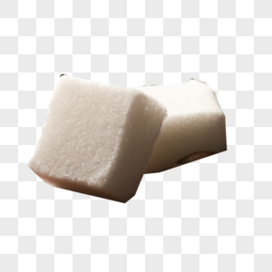 白色的方糖糖果赤砂糖高清图片