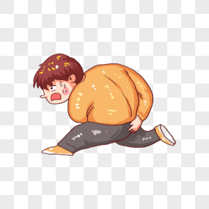 拉肚子的男人图片素材