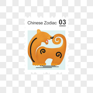 老虎的简笔画图片