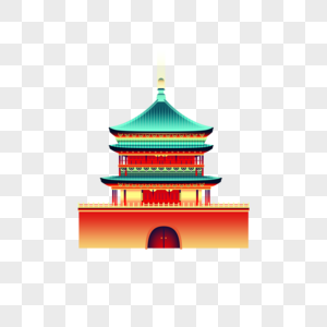 城门建筑图片