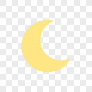 月牙月亮图片