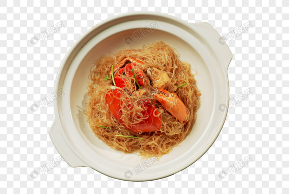 姜葱粉丝焗肉蟹图片