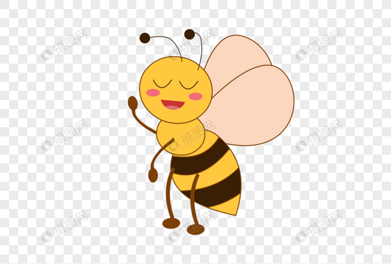 蜜蜂元素图片