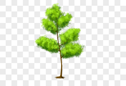 绿色的树植物植树节高清图片