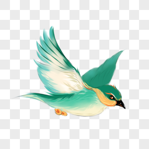 飞翔的小鸟惊蛰凤鸟高清图片