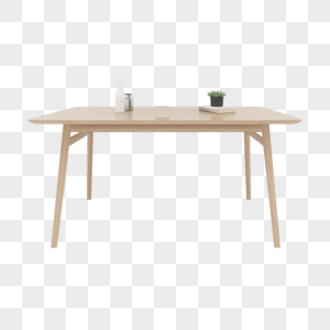餐桌免抠木桌高清图片