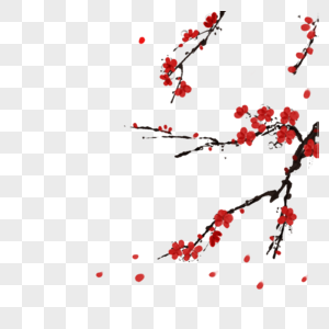 素材梅花图片