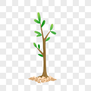小树树苗logo高清图片