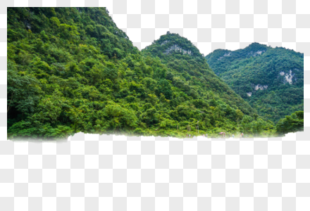 山峰重山山体图片素材