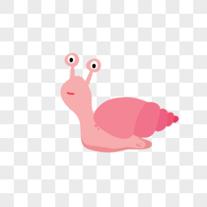 粉色蜗牛粉色的蜗牛高清图片