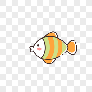 可爱带鱼动物炸带鱼高清图片