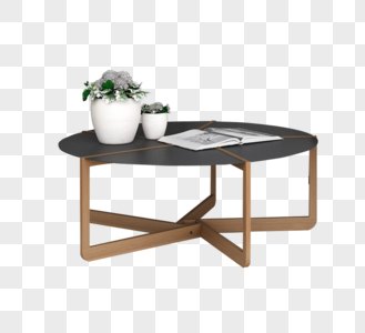 圆桌茶几桌子素材