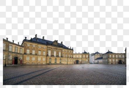 欧洲古典建筑广场图片