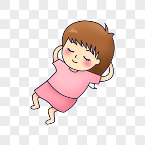 躺着的长腿美女躺着睡觉的女孩素材