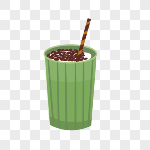 红豆奶茶图片素材