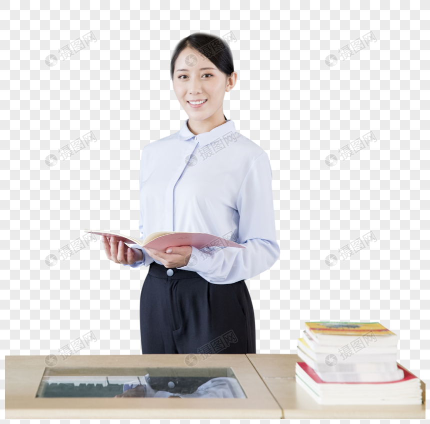 女教师上课元素素材下载-正版素材401022733-摄图网