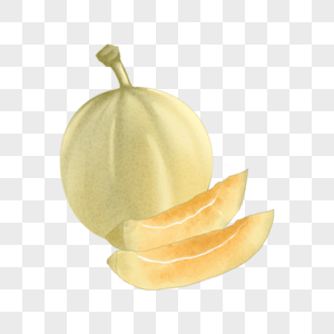 卡通香瓜图片