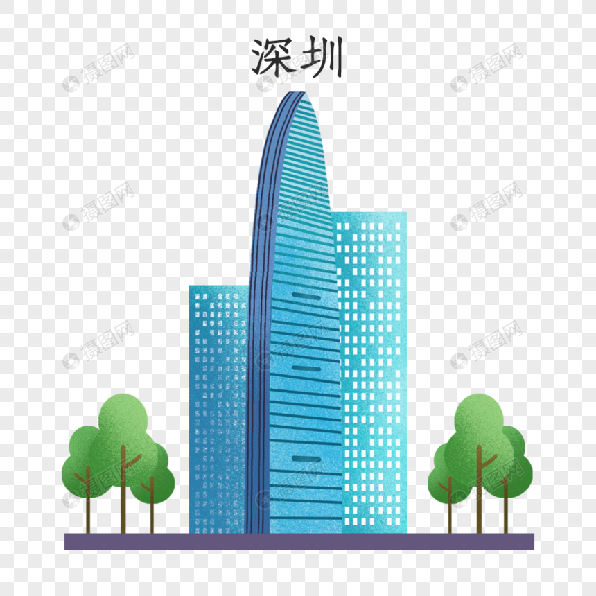 深圳京基大厦地标图片