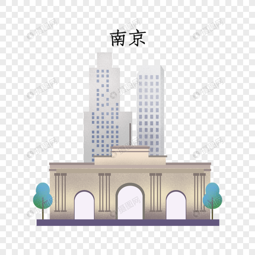 南京总统府地标图片