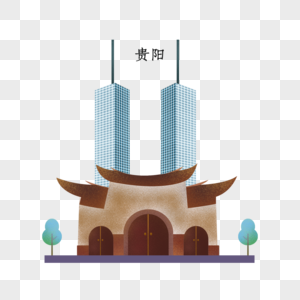 贵阳弘福寺地标图片