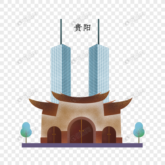 贵阳弘福寺地标图片