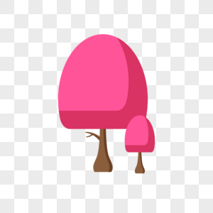 粉红雪糕树粉红雪糕树高清图片