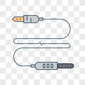 数据线连接线互联网相关图标元素高清图片