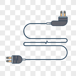 连接线插线插头线相关图标高清图片