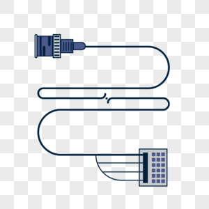 电子设备连接线图标图片