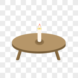 桌子上的蜡烛图片