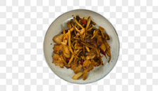 茶树菇炒肉片图片