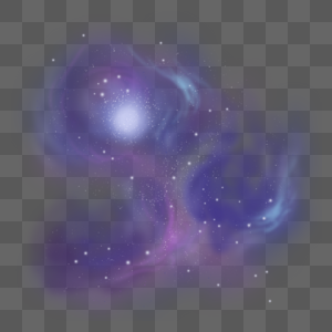 紫色星云图片