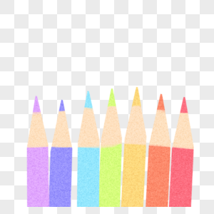 彩色铅笔水彩铅笔高清图片
