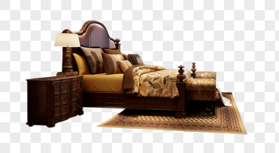 欧式新古典卧室家具图片