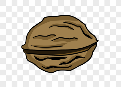 卡通手绘核桃图片