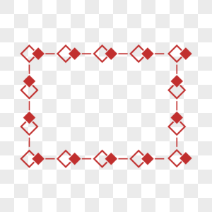 矢量菱形边框高清图片
