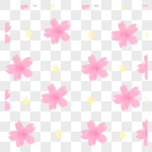粉色樱花花瓣底纹图片