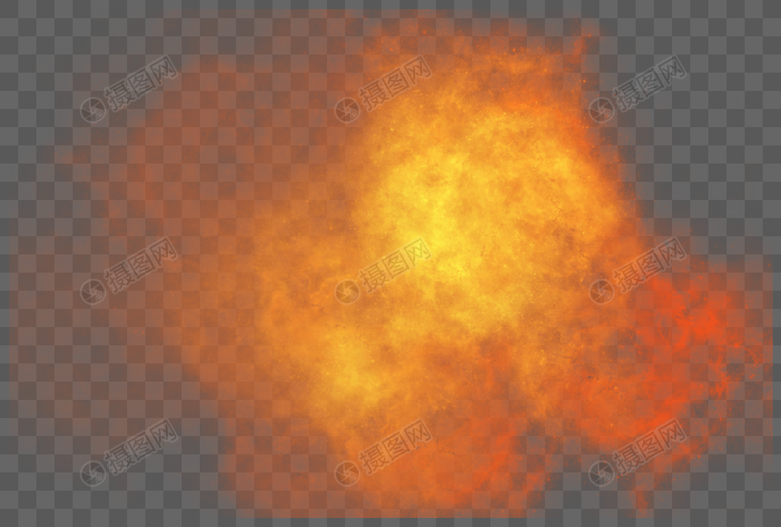 火红星云图片