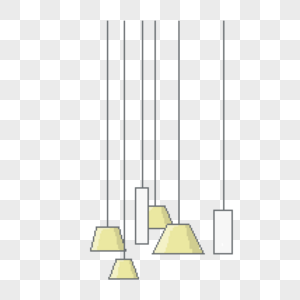 像素风格灯具图片