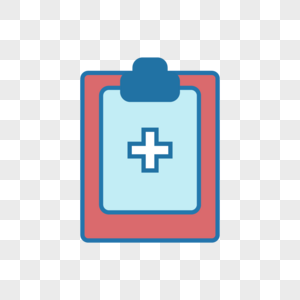 矢量医疗记录板icon图标图片