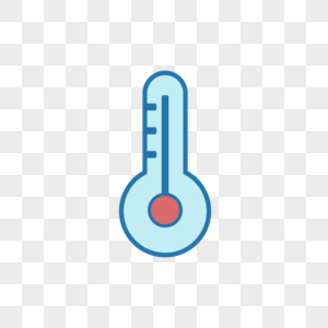 矢量温度计icon图标图片