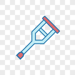 矢量拐杖icon图标图片